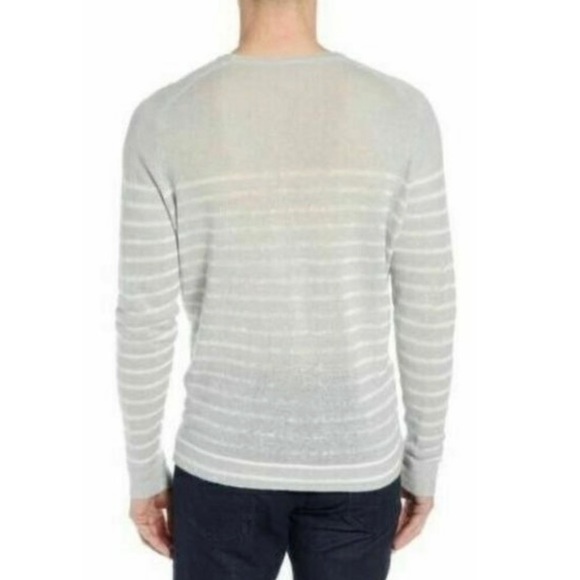 Men’s Cashmere & Linen Sweater - Picture 2 of 6